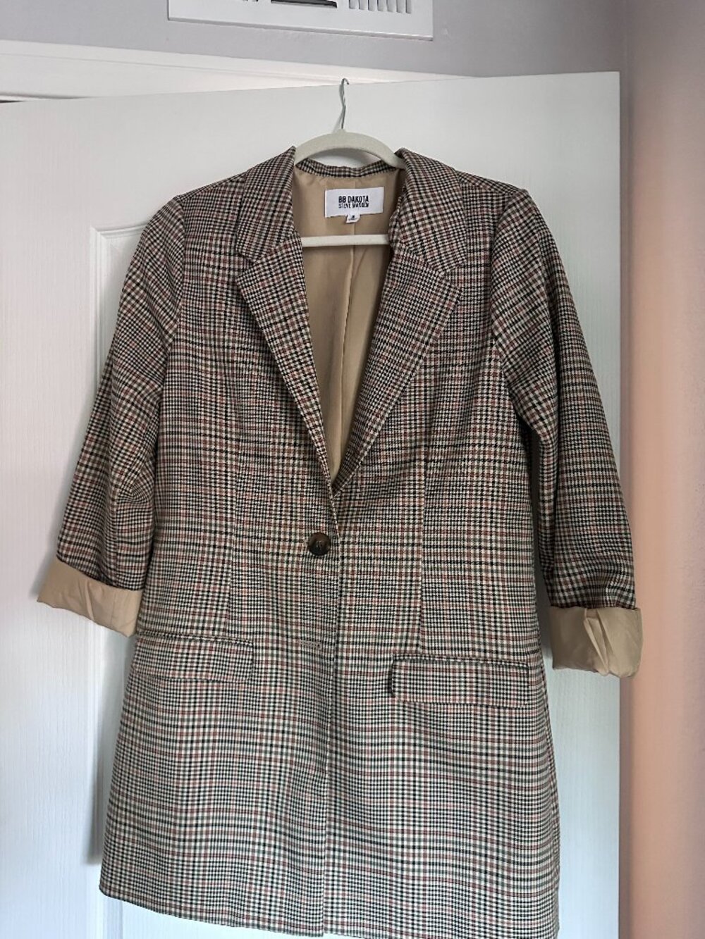 BB Dakota by Steve Madden mid length blazer